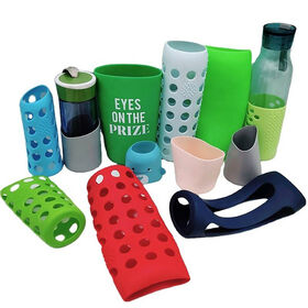 Wholesale Stocking Silicone Protective Water Bottle Bottom Sleeve