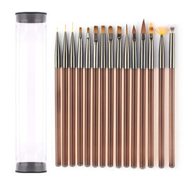 Nail Art Brush Set Wholesale Acrylic Brushes Quality Nylon Hair Nail Painting Liner Detailer Pen