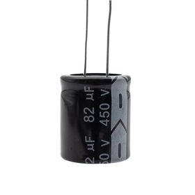 Aluminum Electrolytic Capacitors with 6.3 to 450V Rated Voltage and 20% Tolerance Radial Type