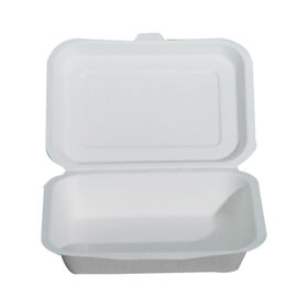 Buy Wholesale China Disposable Bagasse Boxes 6.5x6.5 Inch Europe