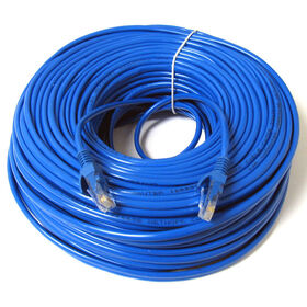 Câble de Raccordement LAN Cat5e Bleu, Câble Ethernet Internet Réseau Cat 5, Câble Routeur Ethernet RJ45