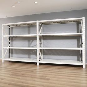 Commercial Wood Gondola Shelf Wall Unit With 17 Shelves