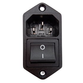 Buy China Wholesale C14 Panel Mount Plug Adapter Ac 250v 10a/15a 3pins Iec  Inlet Module Plug Power Connector Socket & Power Socket $0.5