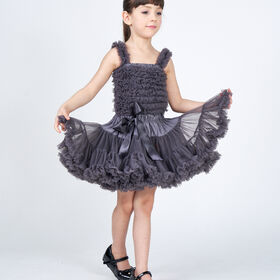 Vestidos sem Mangas para Meninas, Produto para Bebês, Saia de Tule Tutu Rosa Fofa de Boutique com Laço para Crianças TT21118