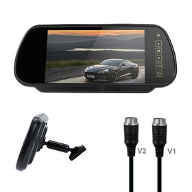 Camara De Espejo Para Carro Auto De Video Gravadora reversa y Frontal HD  Noctur