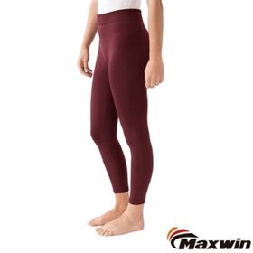 Breathable & Anti-Bacterial black fleece lined tights 