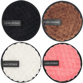 Reusable Makeup Remover Pads with Holder.Misforu Extra Large 5"Makeup Eraser Cloth Reusable Face Pads Makeup Remover Pads for Face