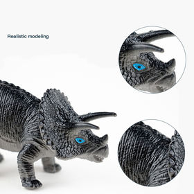 Jouet de modèle de dinosaure de simulation de tyrannosaure mobile de joint  de dinosaure mordant de doigt