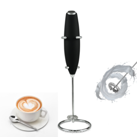 Make a Cappuccino with a Battery Powered Milk Frother from Bean Envy 