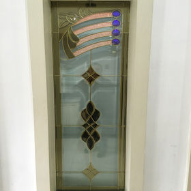 Leaded glass door clearance inserts manufacturers