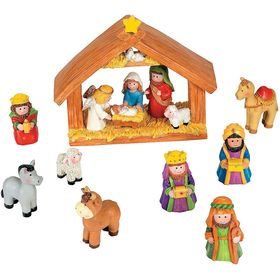 Statue de construction en résine, modèle de jouets, Figurines Miniatures,  décoration de jardin de maison, Mini artisanat