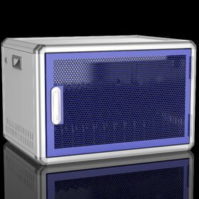 12-Port-Ladeschrank zur Wandmontage