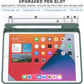Housse Nouvel iPad 10.2 2020 (iPad 8ème génération ) et iPad 10.2 2019 (iPad  7eme generation) rose avec Stand - Etui coque de protection tablette New iPad  10.2 pouces (iPad 8 /