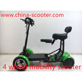 Voitures de golf de frein à disque les scooters électriques - Chine Electric  scooter pliable avec siège 800W et 4roues scooter électrique prix