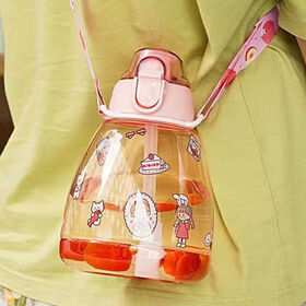 Hot Selling Cute Children's Water Cup Travel Plastic Water Bottle for Kids