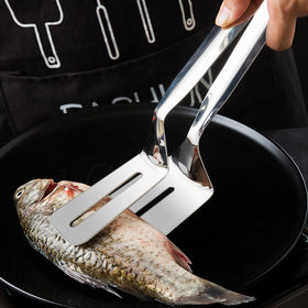 Clip en acier inoxydable alimentaire multifonctionnelle Steak poisson Clip  Clip spatule Barbecue - Chine Acier inoxydable et du steak avec une spatule  de poisson prix