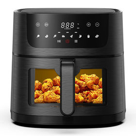 DIGITAL TOUCH SCREEN 8L AIR FRYER UNBOXING AND REVIEW, SILVER CREST AIR  FRYER, TAKE A LOT HAUL