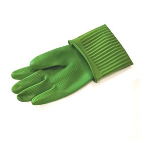 Long travail étanche noir résistant aux produits chimiques industriels en  caoutchouc des gants en latex - Chine Travail de sécurité et gants de  travail prix