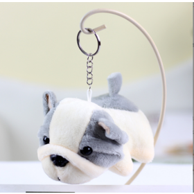 Dog Keychain Keychain Bulldog Cartoon Dog Keychain Bull Dog Keychain French  Bulldog Keychain for car bag, backpack, purse decoration 