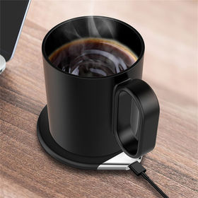 Comprar Taza de café con temperatura, posavasos cálido, calentador de tazas,  almohadilla térmica, calentador de tazas