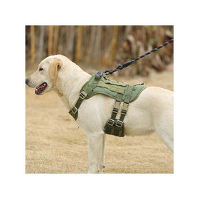 Wholesale TUFFHOUND dog harness Vest Set luxury dog harness I-shaped pet  chest and back From m.