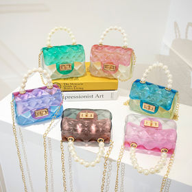 2023 New Jelly Bag Printed Makeup Bag Replica Women Bag - China Bag and  Handbag price