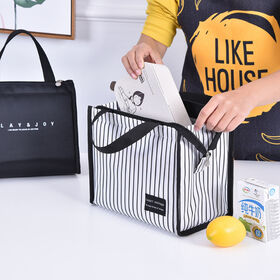 Custom Large Capacity Thermal Insulated Cooler Grocery Aesthetic Lunch Bag For Adults