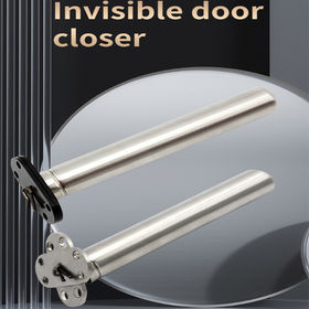 HoneSecur Safety Spring Door Closers, Adjustable Closing Door Hinge,  Automatic Stopper Fire Rated, to Convert Hinged Doors to Self Closing Doors  