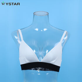 Buy Wholesale China 100% Cotton Girl Underwear No Underwire Comfortable  Student Bra Sports Wrap Vest Bra & Bra at USD 1.5