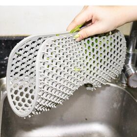 Heat Resistant Dishes Holder Trivets Dishes Silicone Mat Kitchen Sink Mat Pad Protector