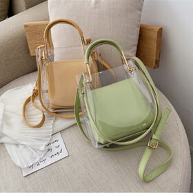 Buy Wholesale China Hot Sale Jelly Shoulder Bag With Insert Pouch