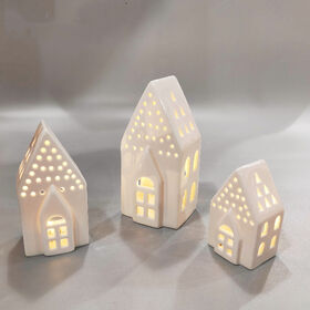 ceramic santa house products for sale