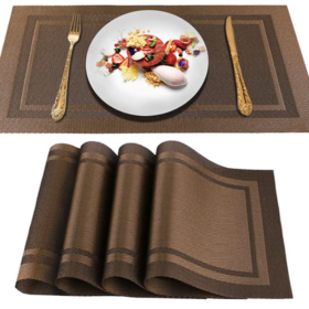 Heat Resistant Non-Slip Placemats for Dining Table Washable