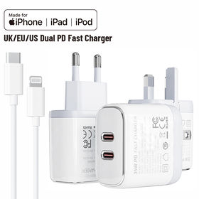 Chargeur USB pour smartphone, tablette, appareil photo, GPS, Mp3,  haut-parleurs, etc. - Adaptateur de charge avec prise USB 1A/5W -  Adaptateur