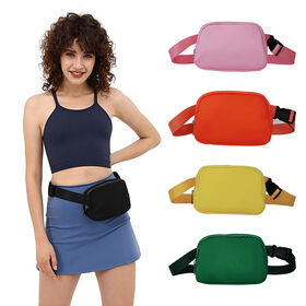 Adjustable Mini Crossbody Waist Bag for Running Hiking Travel Fanny Packs for Women Men