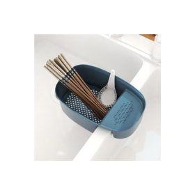 Kitchen Sink Drain Basket Food Waste Sink Filter Basket Sponge Holder Drain Kitchen Strainer Rack
