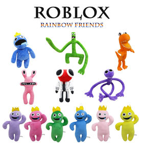 Roblox Rainbow Friends Plush Toy Game Character Roblox Rainbow Friends Doll  Soft Plush Gift Children Birthday Gift Little Green Man 20cm