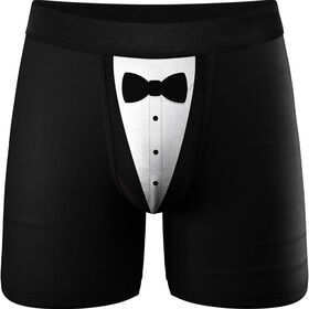 Doux sous-vêtements serrés pour hommes noir sexy boxers mémoires