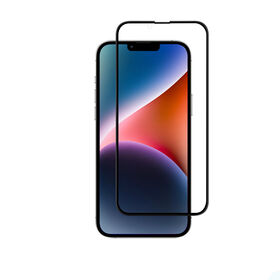Manufacturer 3D Full Silk tempered glass mobile phone screen protectors with Double strength and Blue light cut for iPhone 14 Plus