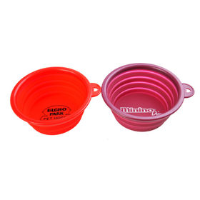 Collapsible Travel Bowls LIST (red)