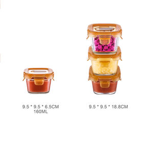 Buy Wholesale China Eco-friendly Bpa Free Glass Food Container For Food  Storage Glass Storage Containers With Lid 370ml & Glass Containers For Food  Storage at USD 0.52