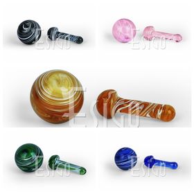 Smoking Accessories 25mm Quartz Banger Nail With Spinning Carb Cap