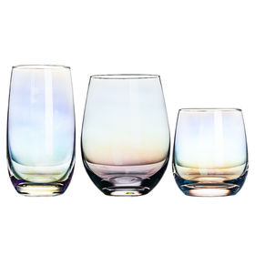 Shenone Factory Wholesale Stemless Wine Glass Blown Round