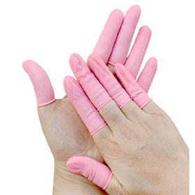 latex finger cots target