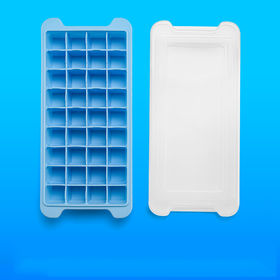 8 Holes Hot Selling Customized Personalized No Spill Silicone Ice Cube Trays  with Lid - China Ice Tray and Ice Maker price