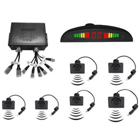 Most popular OEM buzzer alarm tricolor led display 4 6 8 14 sensors parking kit for truck van