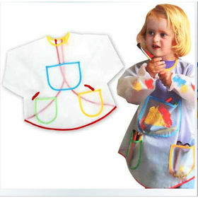 Buy Wholesale China Smock For Kids Waterproof Art Smock Painting Feeding & Kids  Painting Apron Handwork at USD 1.3