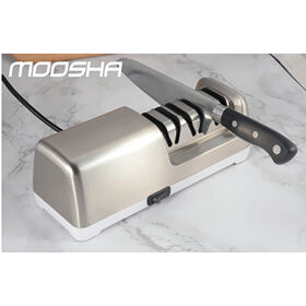 Afilador de cuchillos eléctrico de cocina, Sacapuntas de cuchillo eléctrico  multifuncional, afilador de piedra inteligente rápido portátil afilado