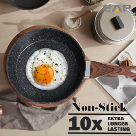 Cookware Manufacturer Wholesale Honeycomb Nonstick Cooking Pan Skillet Triply Stainless Steel Cookware Non Stick Deep Frying Pan