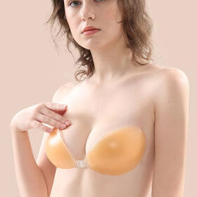 New Style Girls Sexy Nipple Bra Silicone Push Up Silicone Invisible Hot  Sexy Tube Bra - Buy China Wholesale Silicone Bra $1.23